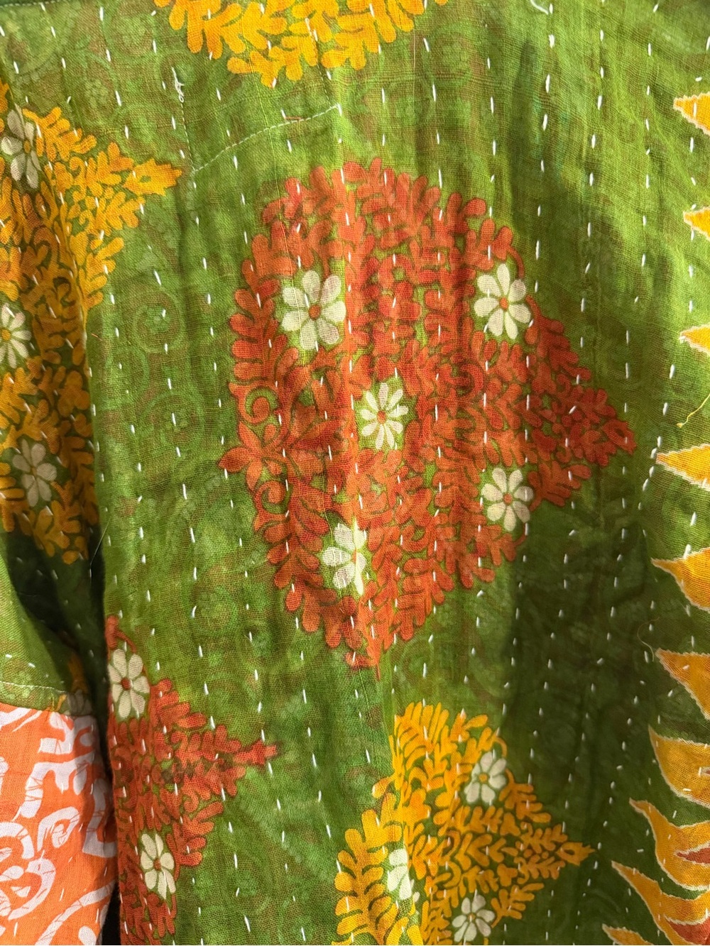 Reversible Kantha Jacket - Picture 8 of 14